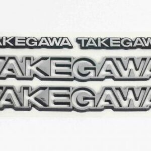 CONVEX EMBLEM SILVER TAKEGAWA 08010017
